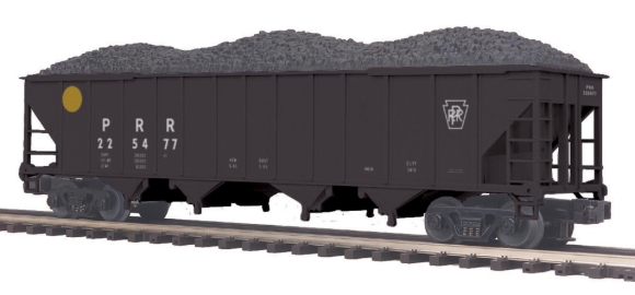 Picture of MTH Premier Pennsylvania 4-Bay Hopper w/ Coal Load