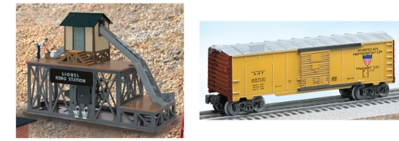 Picture of Lionel Icing Station w/ American Refrigerator Co. Boxcar