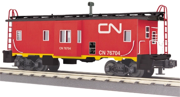 Picture of MTH RailKing Canadian National Bay Window Caboose #76704