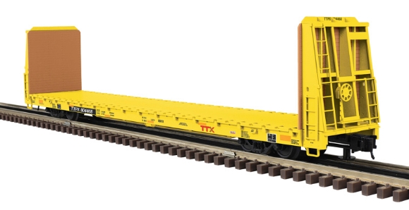 Picture of ATLAS 'Trainman' TTPX (New Logo) 62' Bulkhead Flat Car 