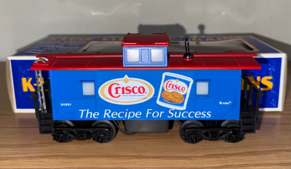 Picture of K-Line Crisco Illuminated Caboose