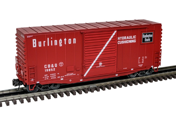 Picture of ATLAS 'Trainman' Burlington 40' Hy-Cube Boxar #19852