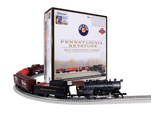 Picture of LionChief Pennsylvania Keystone 0-8-0 Steam Freight Set