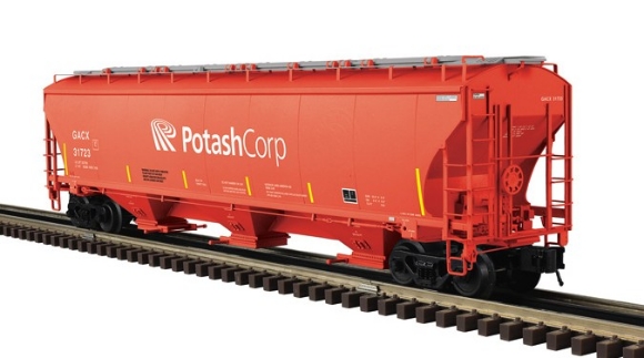 Picture of ATLAS PotashCorp (GACX) Trinity 5161 Covered Hopper 