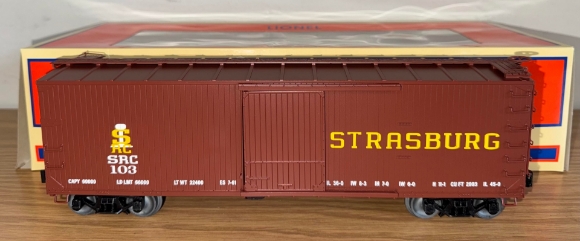 Picture of Lionel Strasburg Double-Sheathed Boxcar #103