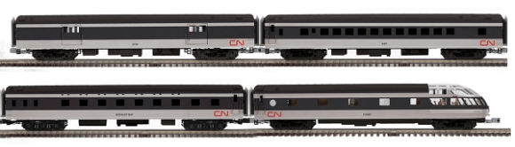 Picture of ATLAS Premier Canadian National 70' Streamlined 4-Car Passenger Set