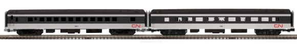 Picture of ATLAS Premier Canadian National 70' Streamlined 2-Car Passenger Set 