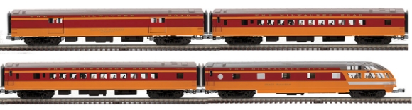 Picture of ATLAS Premier Milwaukee Road 70' Streamlined 4-Car Passenger Set 