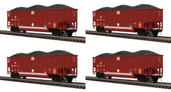 Picture of ATLAS Conrail Coalporter Hopper 4-pack 