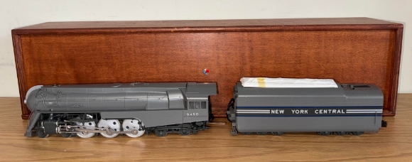 Picture of Lionel Smithsonian New York Central Dreyfuss Hudson Brass Locomotive w/ Oak Box