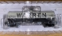Picture of ATLAS Warren (WRNX) 11,000 Gallon Tank Car #10490