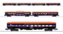 Picture of Lionel "Whispering Rails" Halloween Aluminum 18" 7-Car Passenger Set