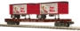 Picture of MTH Premier Southern Pacific Flat Car w/ (2) Petri Wine Trailers