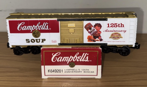 Picture of K-Line Campbell's Soup 125th Anniversary Boxcar