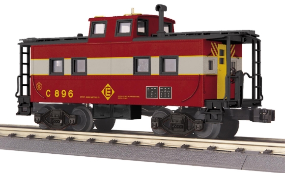 Picture of MTH RailKing Erie Lackawanna Steel Caboose