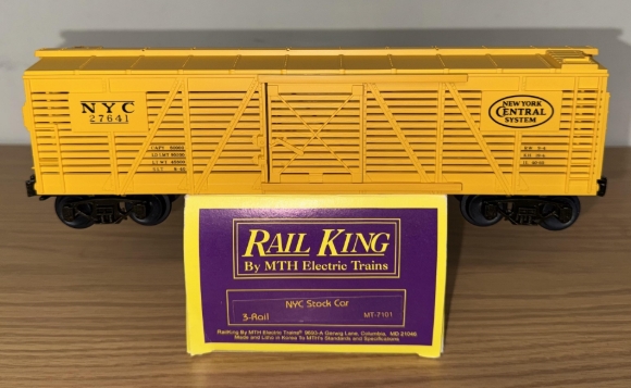 Picture of MTH RailKing New York Central Stock Car