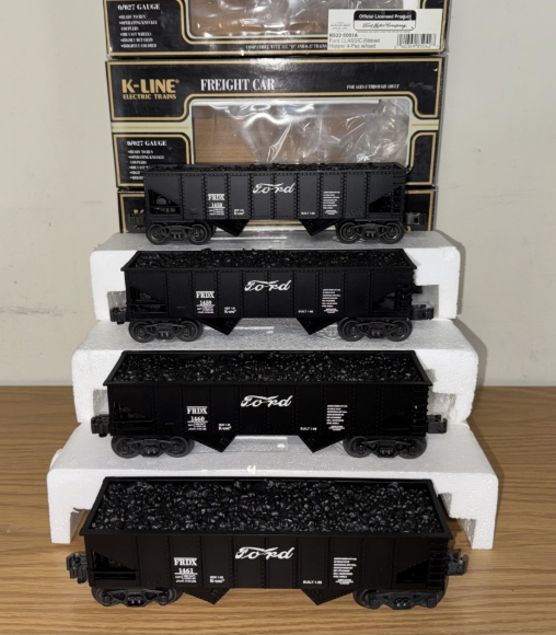 Picture of K-Line Ford Hopper 4-pack