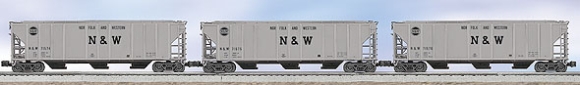Picture of Norfolk & Western PS-2CD Hopper 3pk.