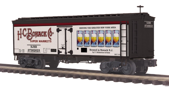 Picture of MTH Premier Bohack Beer (Newark, NJ) 36' Woodsided Reefer Car