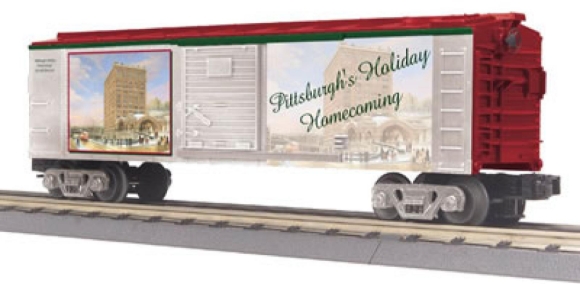 Picture of MTH RailKing Pittsburgh Christmas 2004 Boxcar