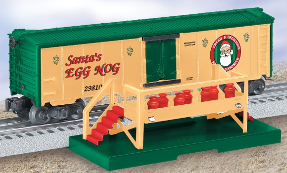 Picture of Egg Nog Operating Milk Car & Platform