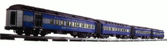 Picture of Baltimore & Ohio Heavyweight 4-Car Set