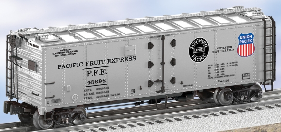 Picture of Pacific Fruit Express Silver Steel-Sided Reefer