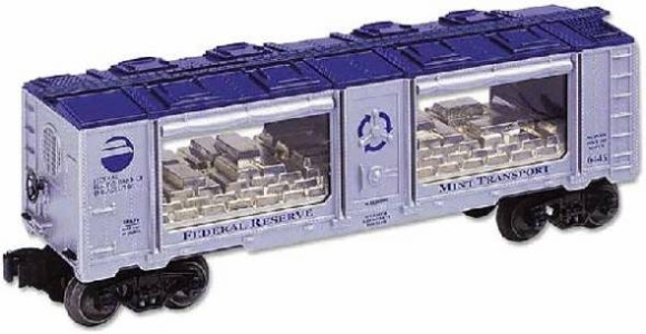 Picture of Philadelphia Federal Reserve Mint Car