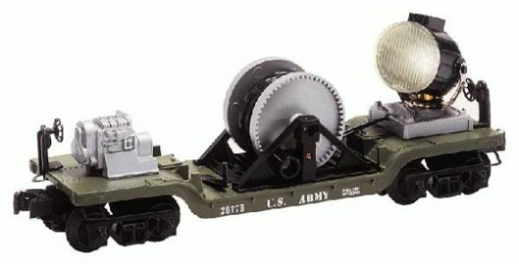 Picture of U.S. Army Extension Searchlight Car