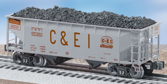 Picture of Lionel C&EI Offset Die-Cast Hopper