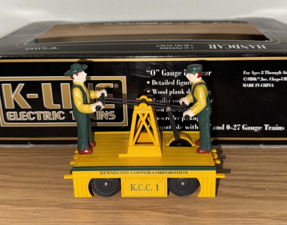 Picture of K-Line Kennecott Copper Corp. Motorized Handcar (operated)