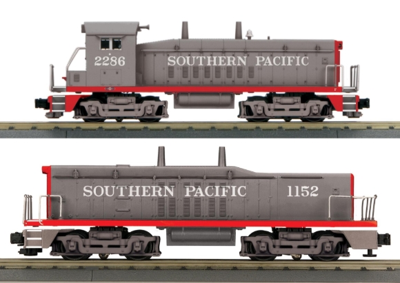 Picture of MTH RailKing Southern Pacific SW1200 Switcher Diesel w/ Calf Unit (30-21017-1/3)