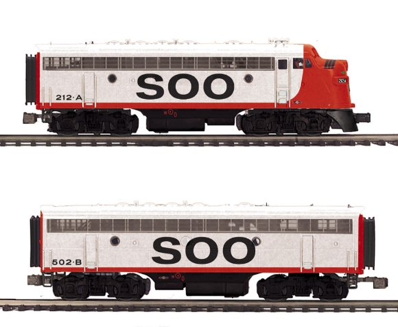 Picture of MTH Premier SOO Line F-7 'AB' Diesel Pair w/ Proto 3.0 (20-21807-1/3)