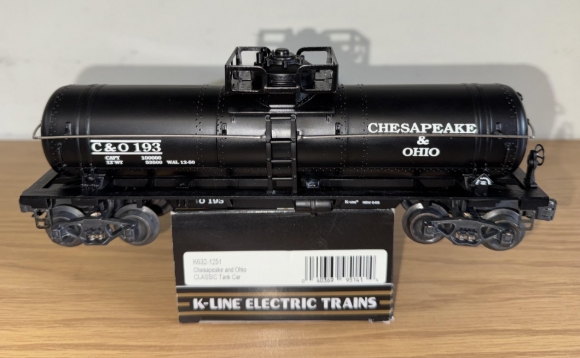 Picture of K-Line Chesapeake & Ohio Tank Car