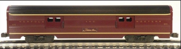 Picture of Norfolk & Western 15" Aluminum Baggage Car