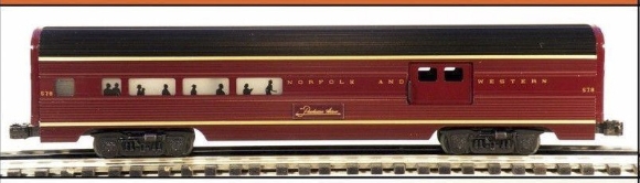 Picture of Norfolk & Western 15" Aluminum Combo Car