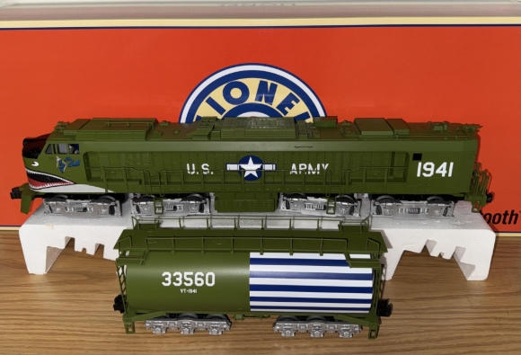 Picture of Lionel 'LEGACY' U.S. Deptartment of Defense Veranda Turbine #1941 (like-new)
