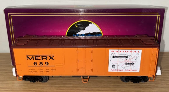 Picture of MTH Premier National Packing Co. 40' Steel-Sided Reefer #689