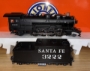 Picture of Lionel 'LEGACY' ATSF Santa Fe Brass Hybrid Steam Locomotive #3222 (like-new)