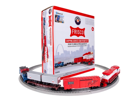 Picture of LionChief Frisco Shipping Service U36B Diesel Freight Set w/ Bluetooth 5.0
