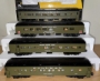Picture of K-Line by Lionel U.S. Army 15" Heavyweight Passenger Car 4-pack *