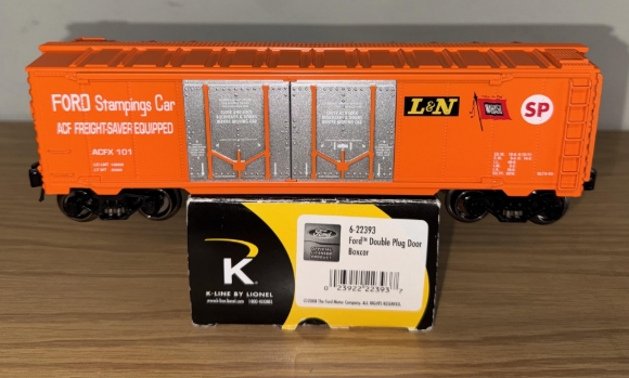 Picture of K-Line by Lionel Ford Double Plug Door Boxcar