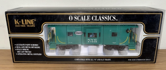 Picture of K-Line New York Central Bay-Window Caboose (scale-sized)