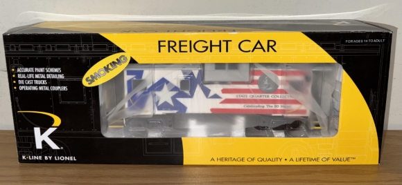 Picture of K-Line by Lionel U.S. Quarter Commemorative Series Smoking Caboose
