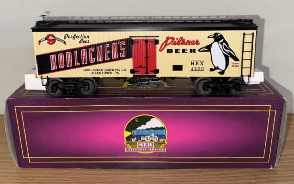 Picture of MTH Premier Horlacher's Beer (Allentown, PA) 36' Woodsided Reefer