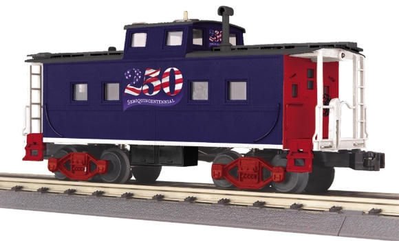 Picture of MTH RailKing Semiquincentennial 250th Steel Caboose