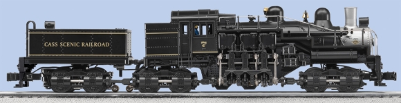 Picture of Lionel Cass Scenic 3-Truck Shay Locomotive TMCC (operated)