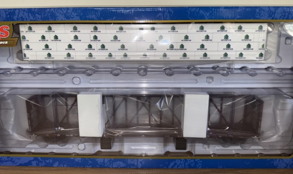 Picture of ATLAS Canadian National 73' Center-Divider "Centerbeam" Flat Car (Interfor Wood Load)