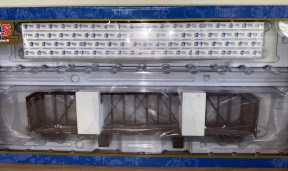 Picture of ATLAS Canadian National 73' Center-Divider "Centerbeam" Flat Car (Sierra Pacific Wood Load)