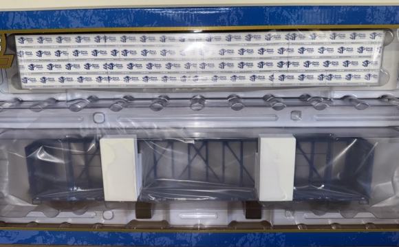 Picture of ATLAS First Union Rail (FURX) 73' Center-Divider "Centerbeam" Flat Car (Sierra Pacific Wood Load)